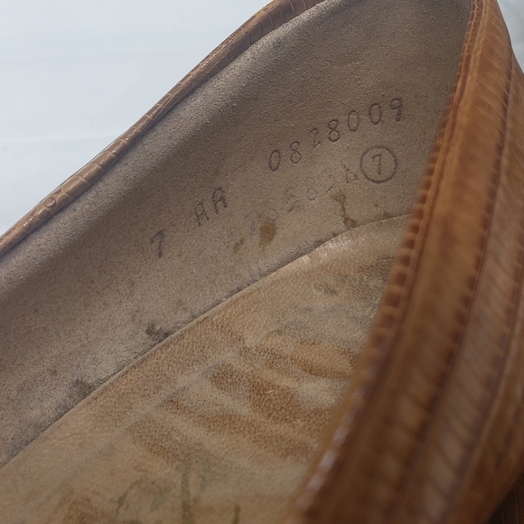 Vintage Thayer Mcneil alligator and lizard skin shoes - Picture 8 of 9